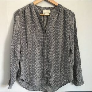 CYNTHIA ROWLEY 100% silk blouse😍